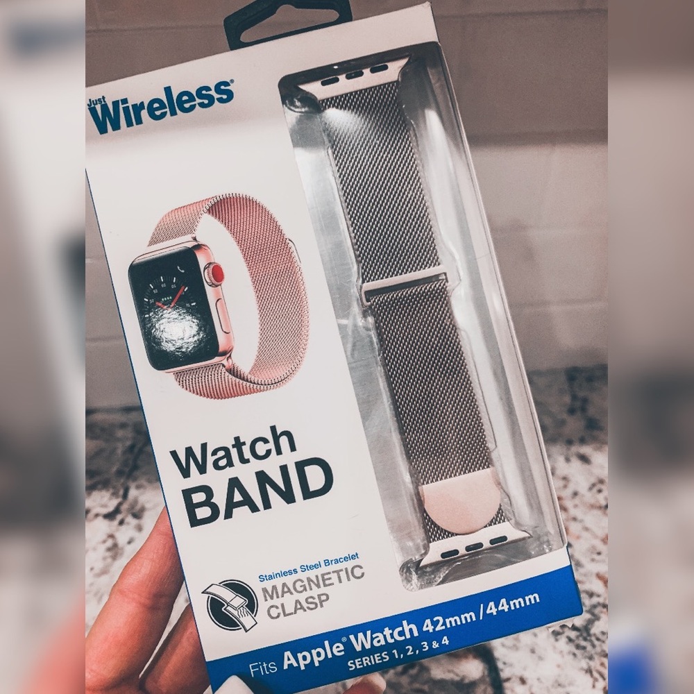 Apple Watch Band Rose Gold Magnetic Wristband